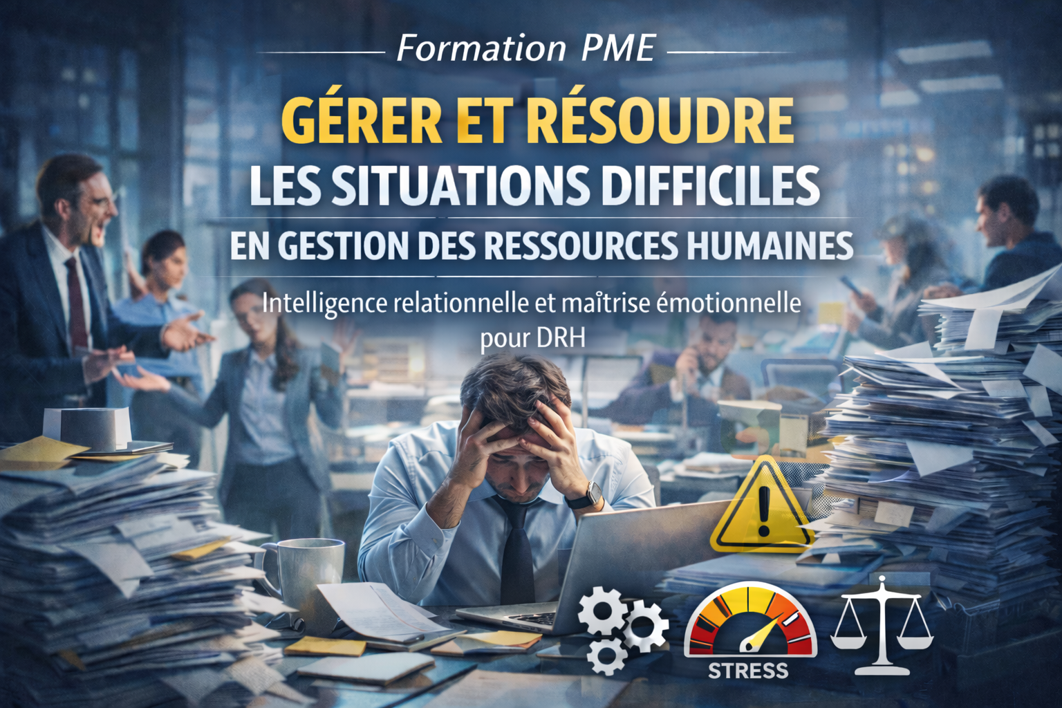 Gérer et résoudre les situations humaines complexes : Intelligence relationnelle et maîtrise émotionnelle pour DRH
